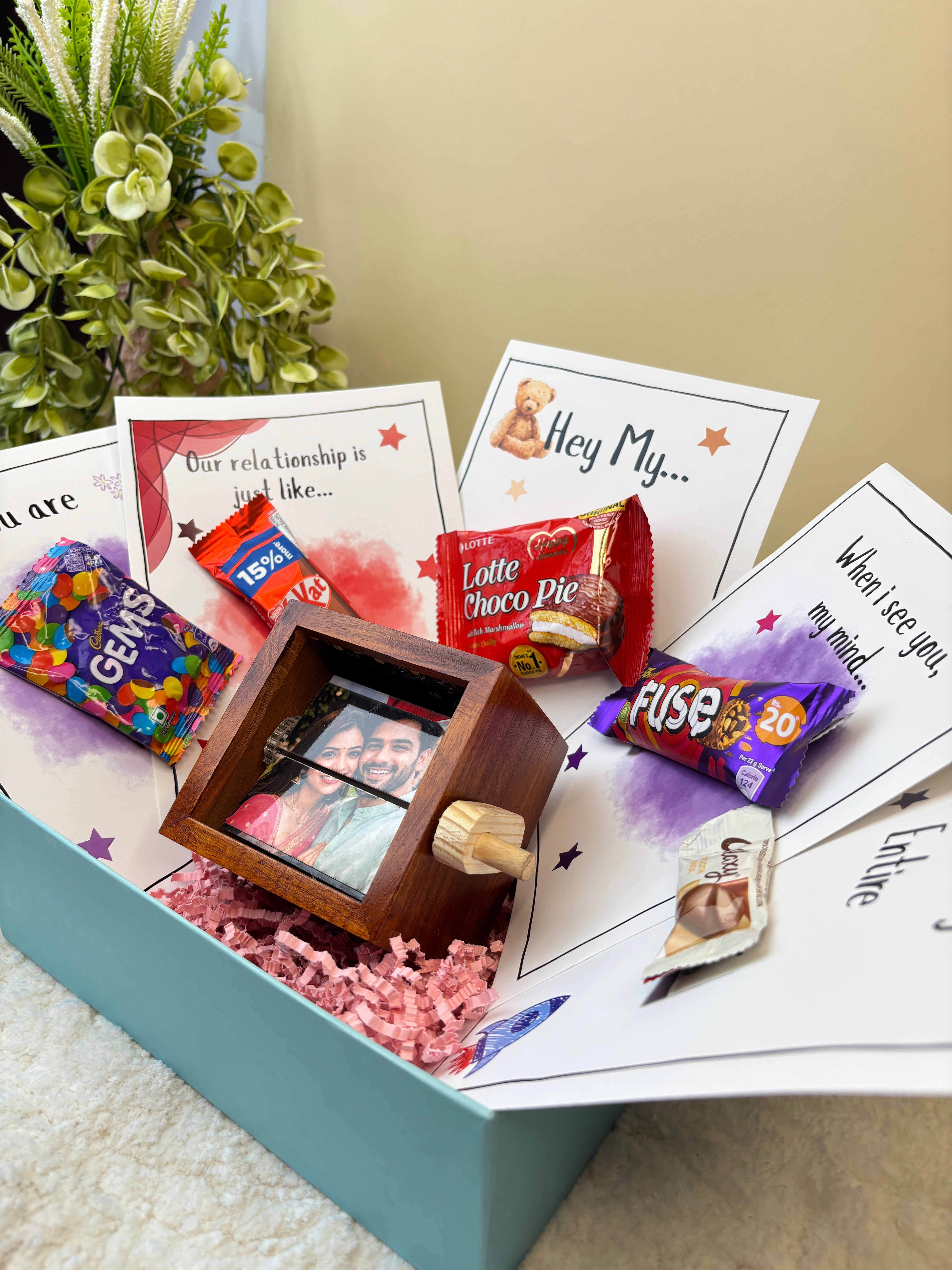 Persoanlised Flipbox Hamper