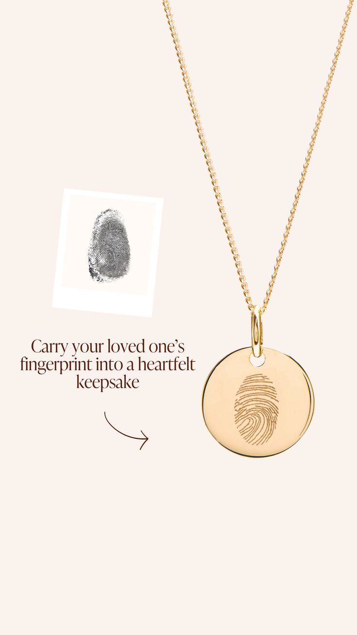 The Classic Fingerprint Necklace
